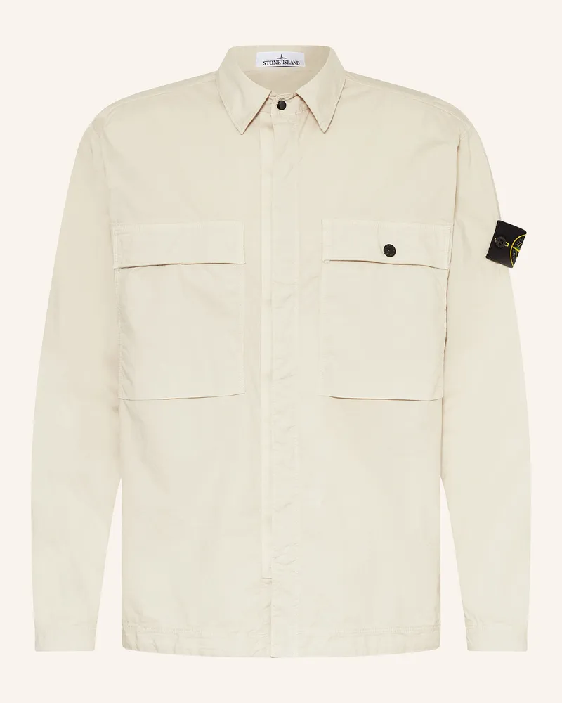 Stone Island Overjacket PARACADUTE Creme