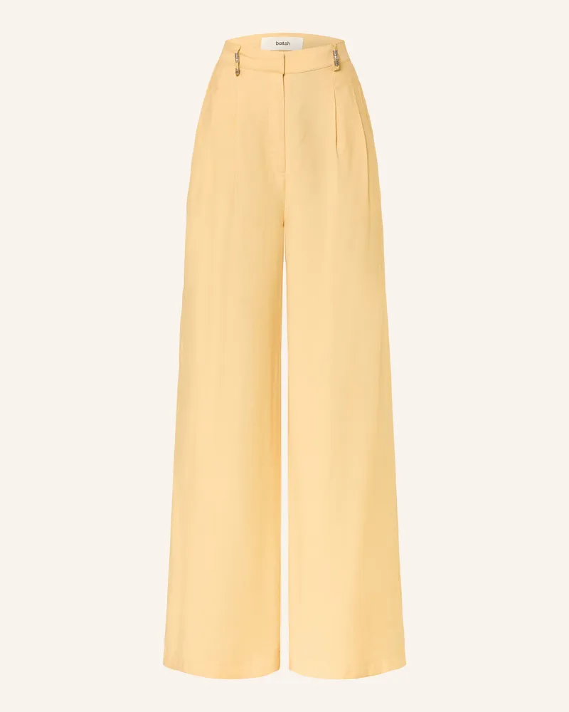 ba&sh Marlenehose DEANA Hellgelb