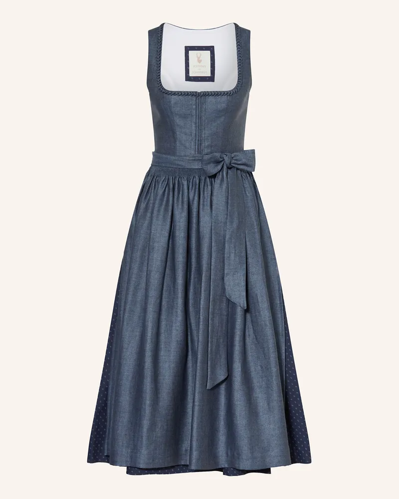 Johann & Johanna Dirndl blau Dunkelblau