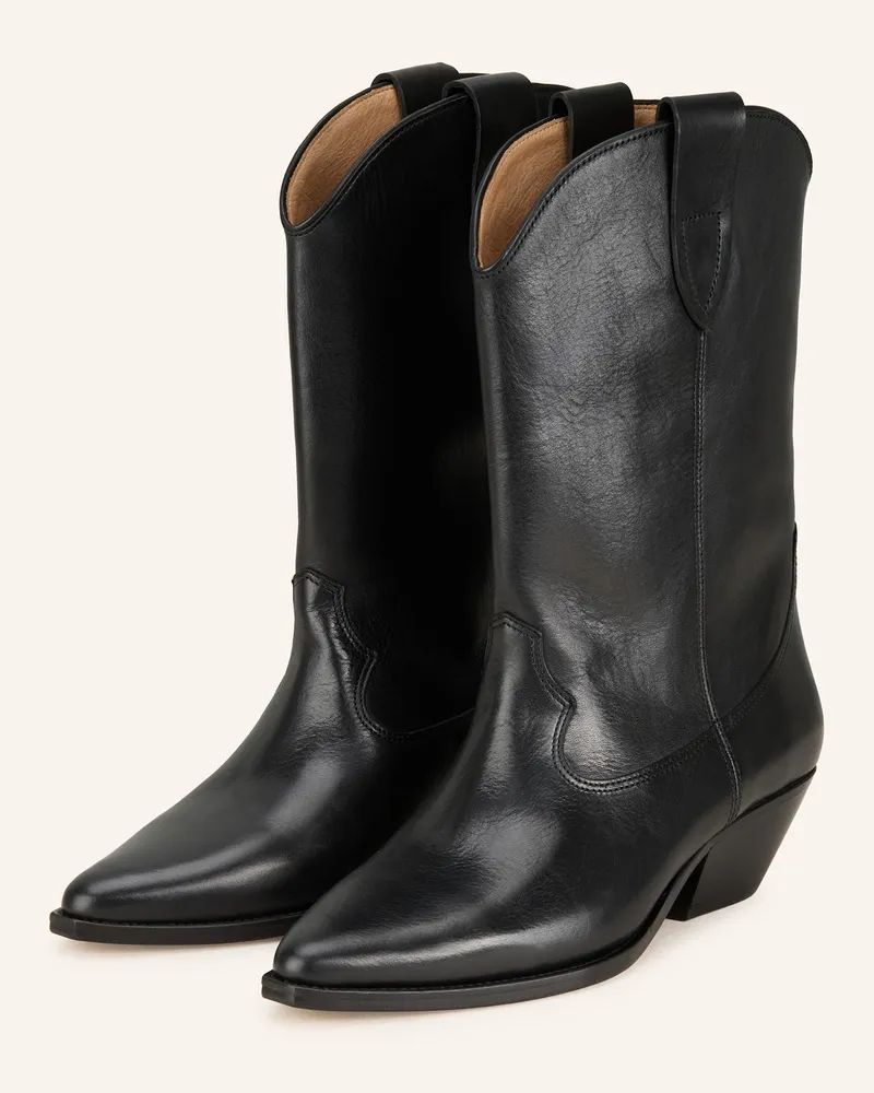 Isabel Marant Cowboy-Boots Duerto schwarz Schwarz