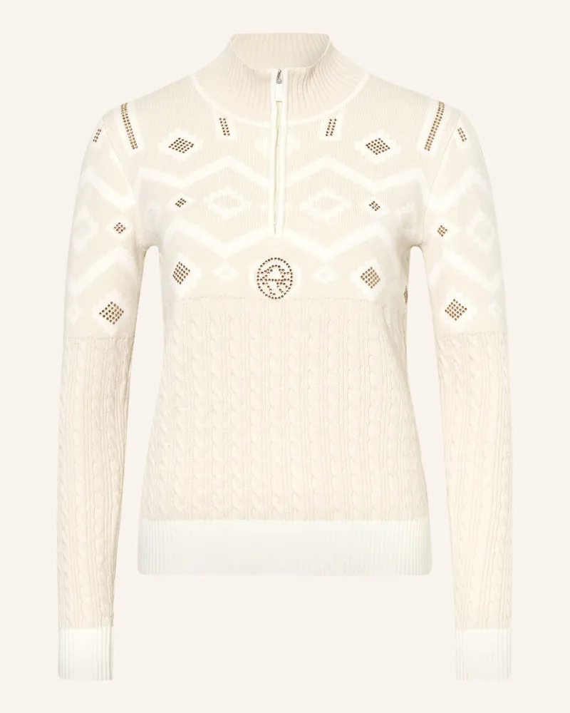 Sportalm Troyer Mit Schmucksteinen beige Beige