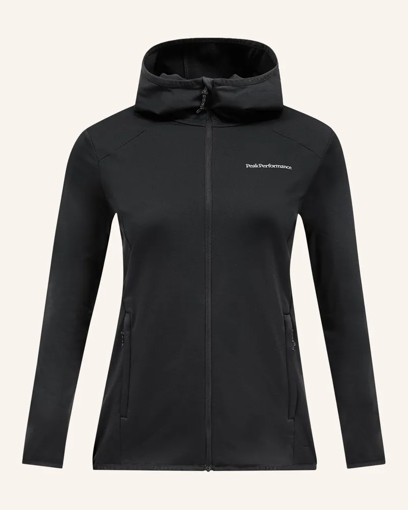 Peak Performance Midlayer-Jacke Light schwarz Schwarz
