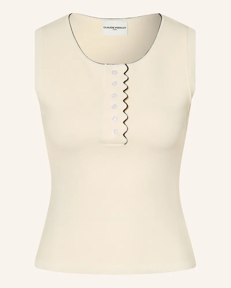 Claudie Pierlot Top Creme