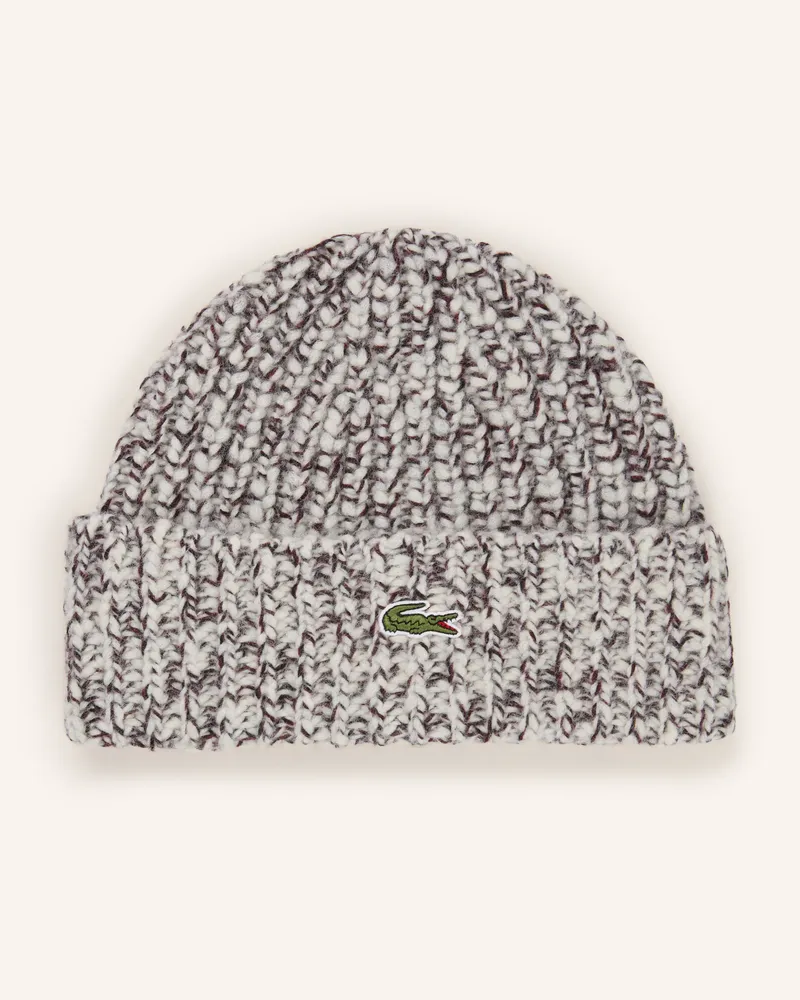 Lacoste Mütze weiss Creme