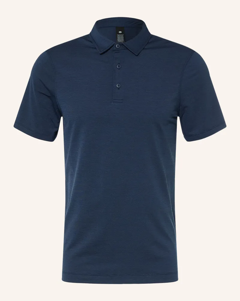 LULULEMON Funktions-Poloshirt Evolution blau Dunkelblau
