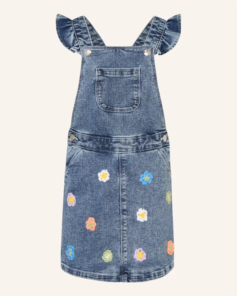 S.Oliver Jeanskleid Mit Stickereien blau Blau