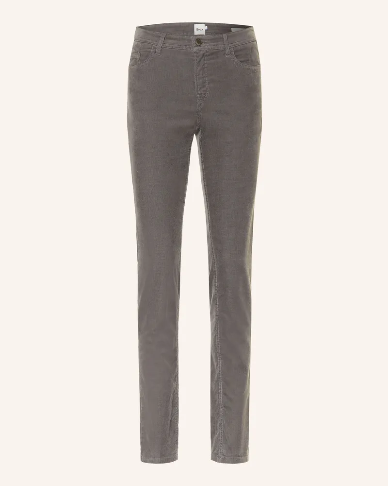 Brax Cordhose Mary grau Dunkelgrau