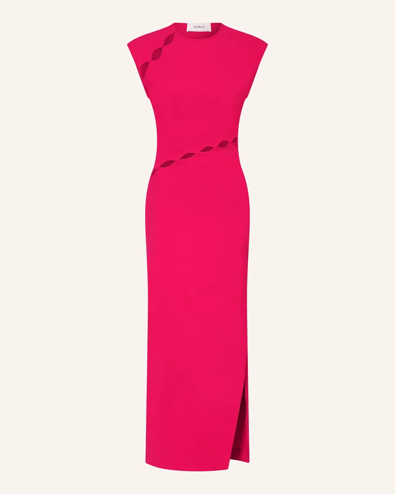 ba&sh Kleid CHASSY mit Cut-outs Fuchsia