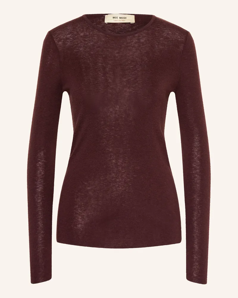 Mos Mosh Cashmere-Pullover MMBOUCH Dunkelrot