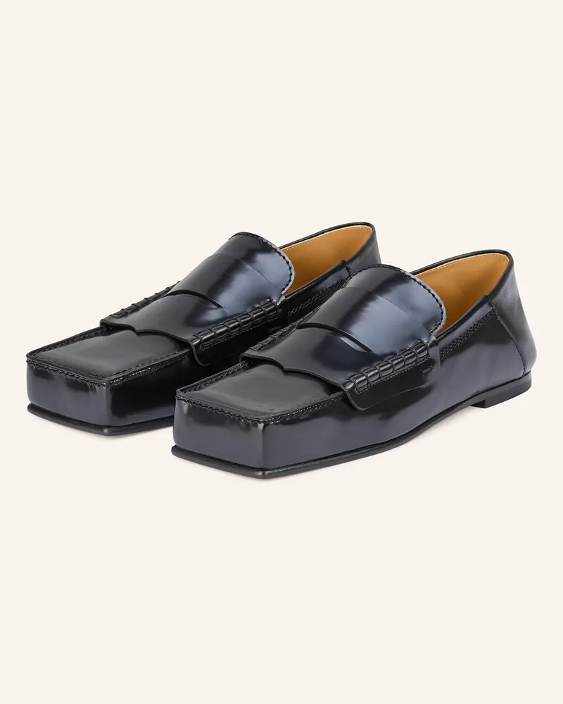 Jacquemus Mokkassins Les Mocassins Carre schwarz Schwarz