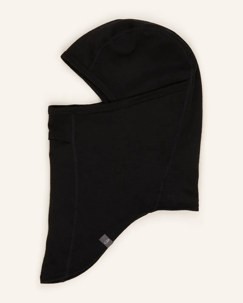 Icebreaker Balaclava OASIS BALACLAVA aus Merinowolle Schwarz