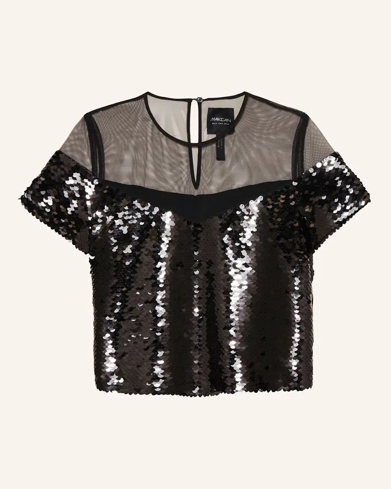 Marc Cain Blusenshirt mit Pailletten 900
