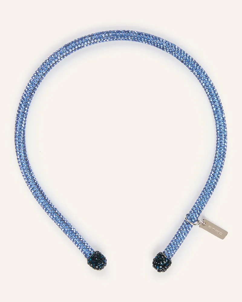 Etro Haarreif Mit Schmucksteinen lila Blau
