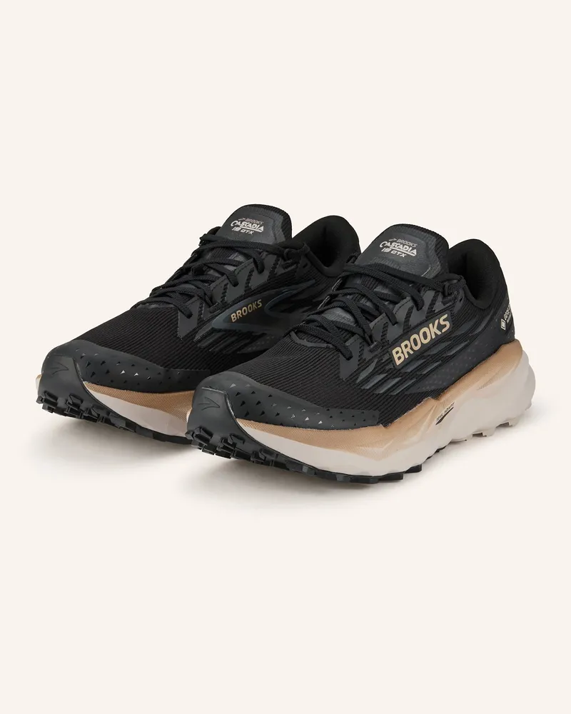 Brooks Trailrunning-Schuhe CASCADIA 19 GTX Schwarz