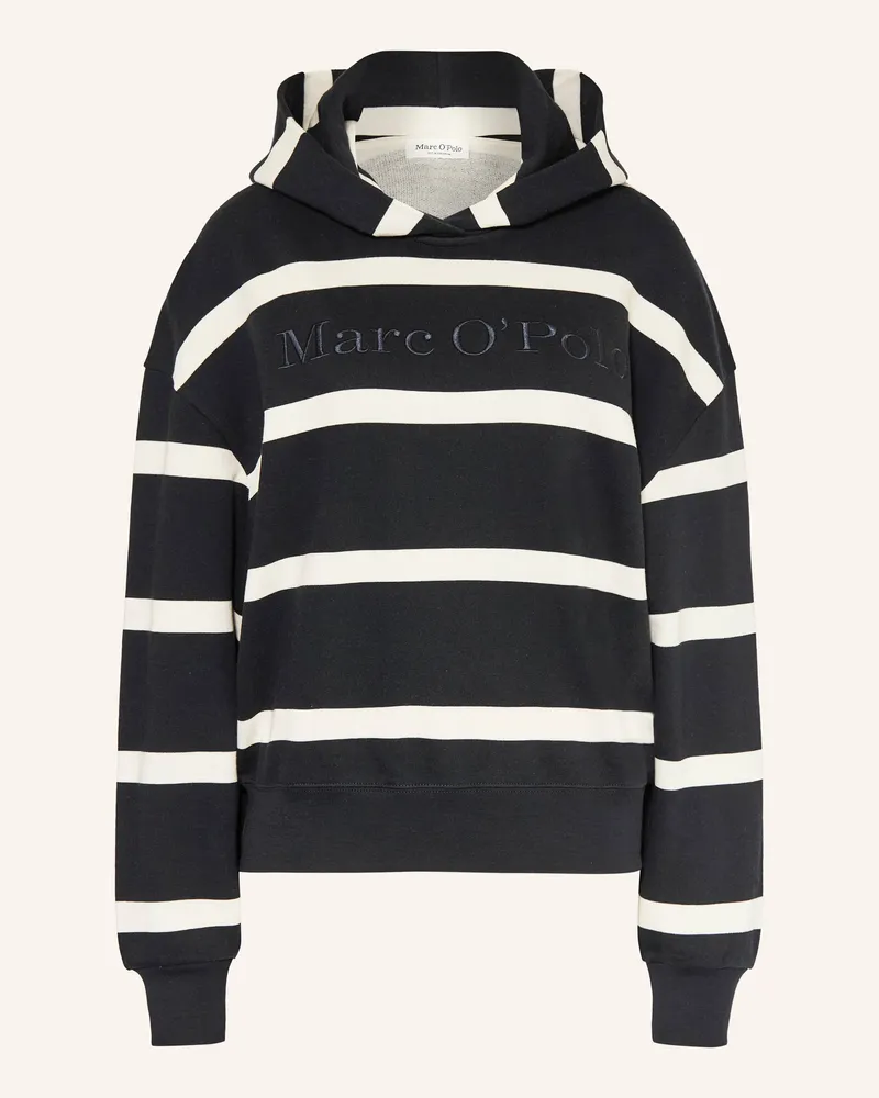 Marc O'Polo Hoodie blau Weiss