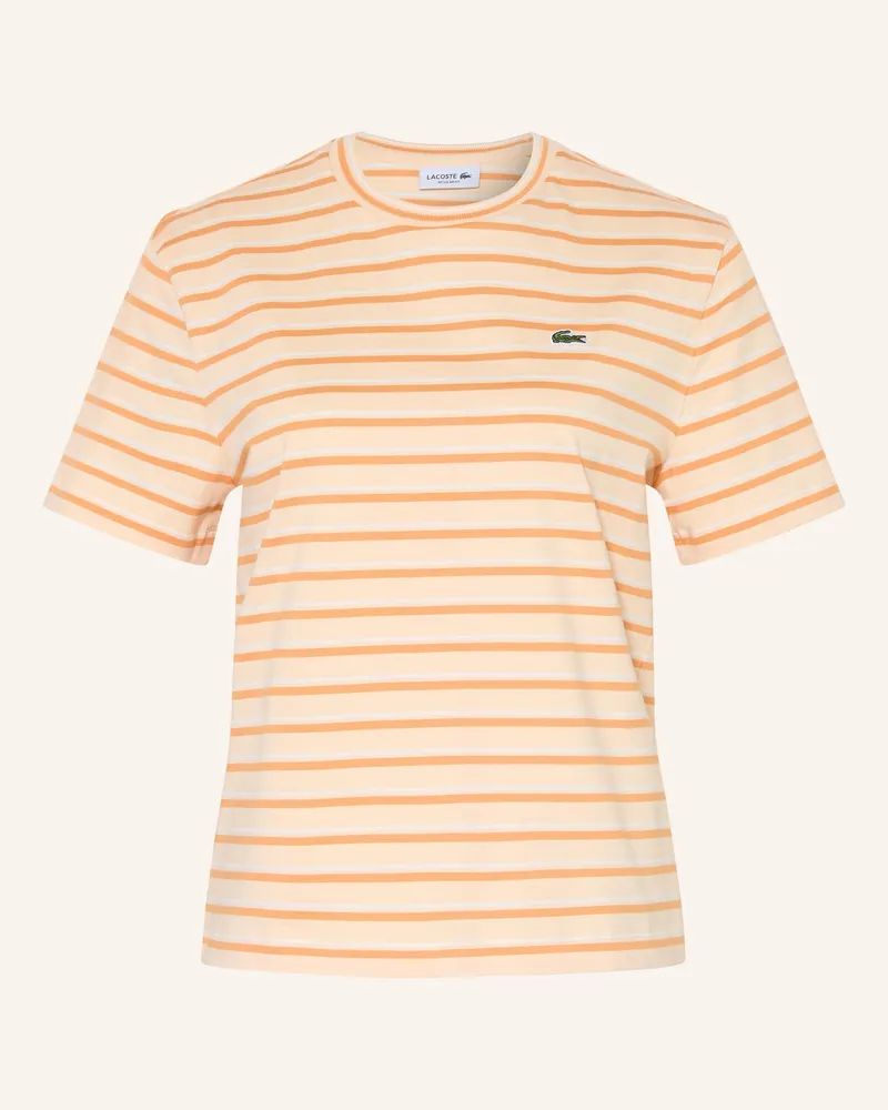 Lacoste T-Shirt orange Hellorange