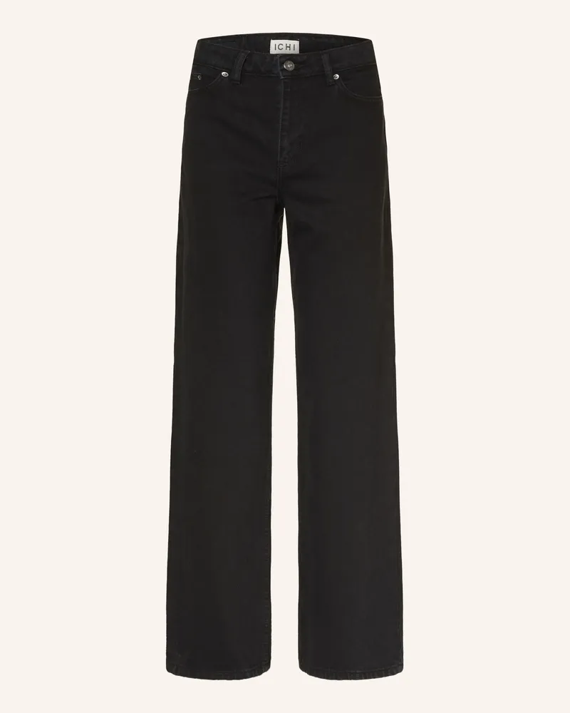 ICHI Wide Leg Jeans Ihjulia schwarz 200341