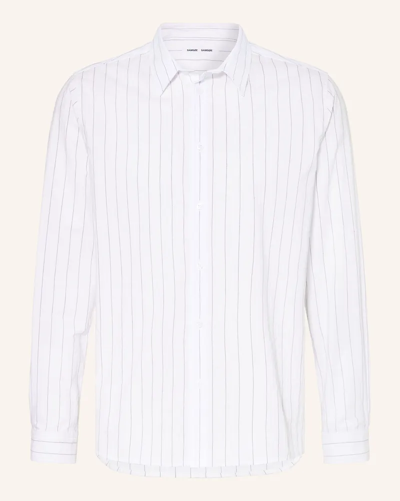 Samsøe & Samsøe Hemd SARYAN Comfort Fit Weiss