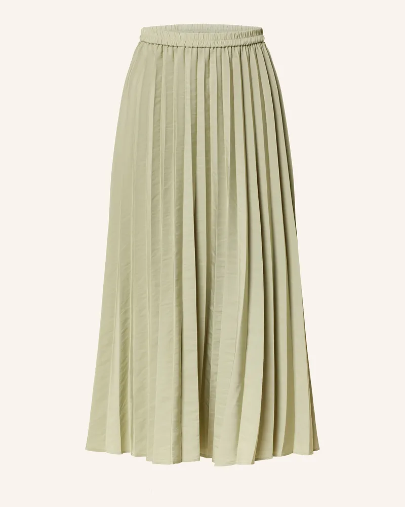 Marc O'Polo Plisseerock gruen Hellgrün