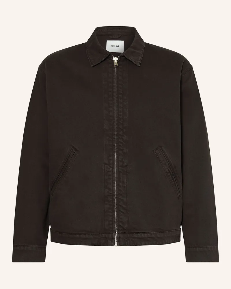 NN 07 Jeansjacke Petrus braun Dunkelbraun