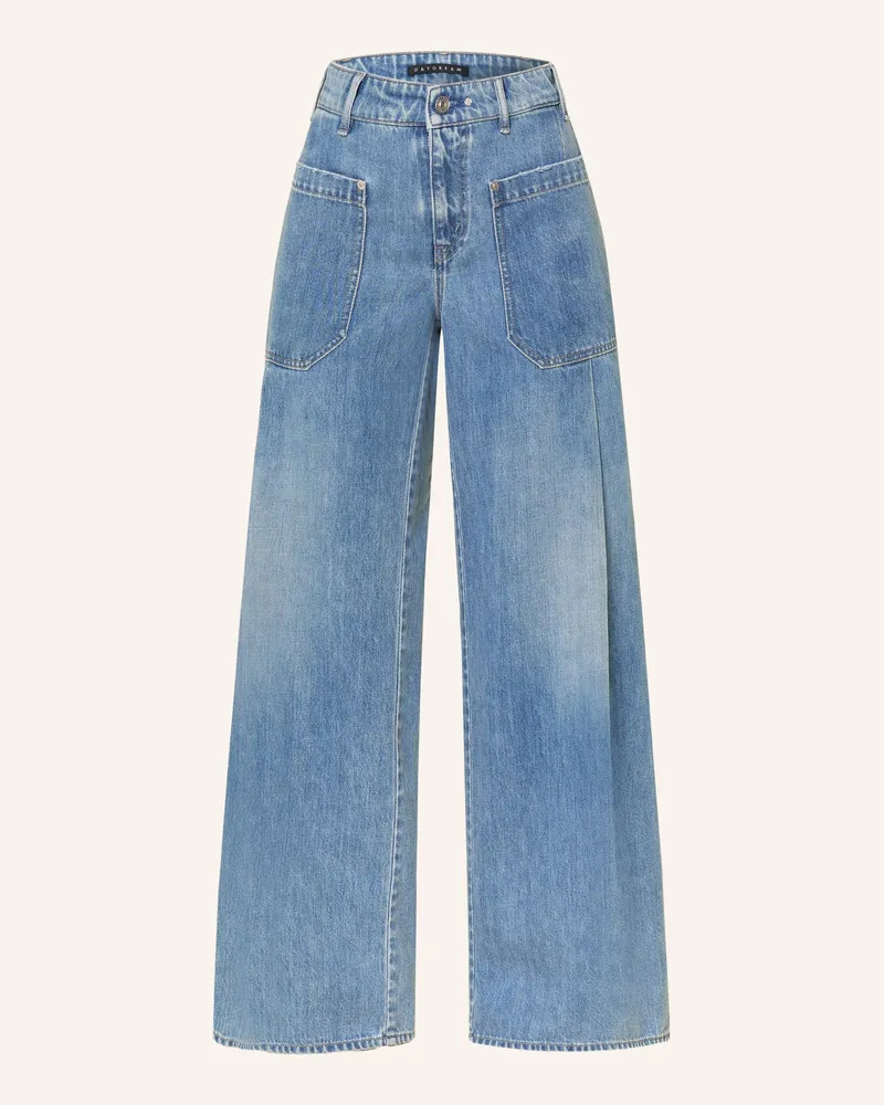 MAC Jeans Wide Leg Jeans Portland blau J451