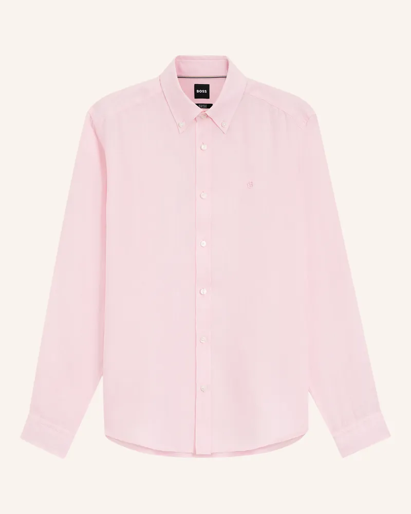HUGO BOSS Casual Hemd H-Liam-Bd-E-c1-261 Regular Fit rosa Rosa