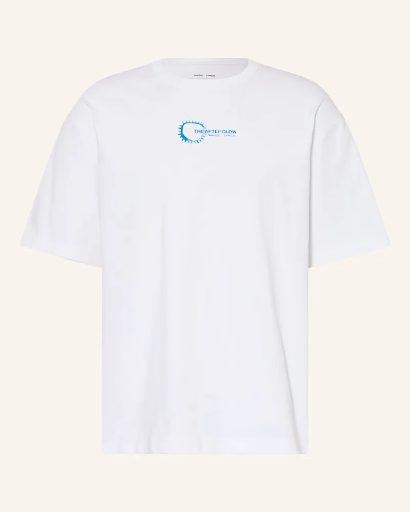 Samsøe & Samsøe T-Shirt Sasteven lila Weiss