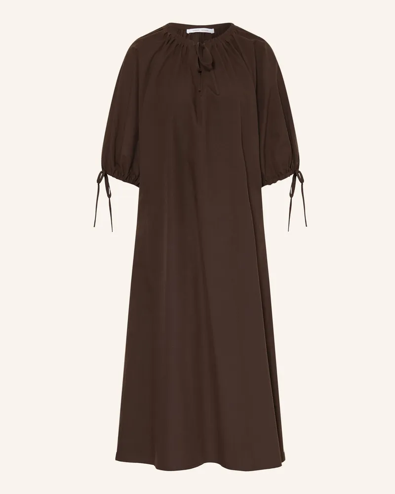 Samsøe & Samsøe Kleid Samateran Mit 3/4-Arm braun Dunkelbraun