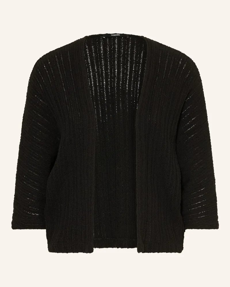 someday. Strickhülle Udia Mit 3/4-Arm schwarz Schwarz