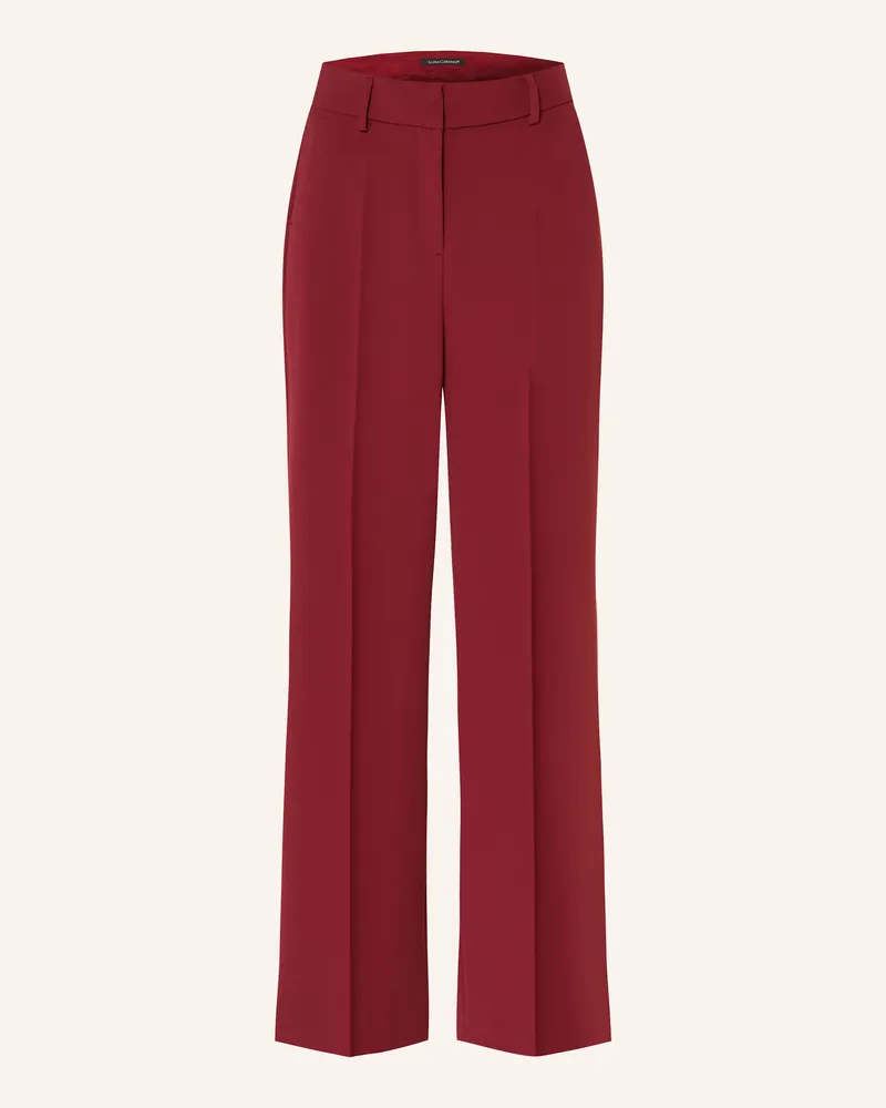 Luisa Cerano Marlenehose rot Dunkelrot