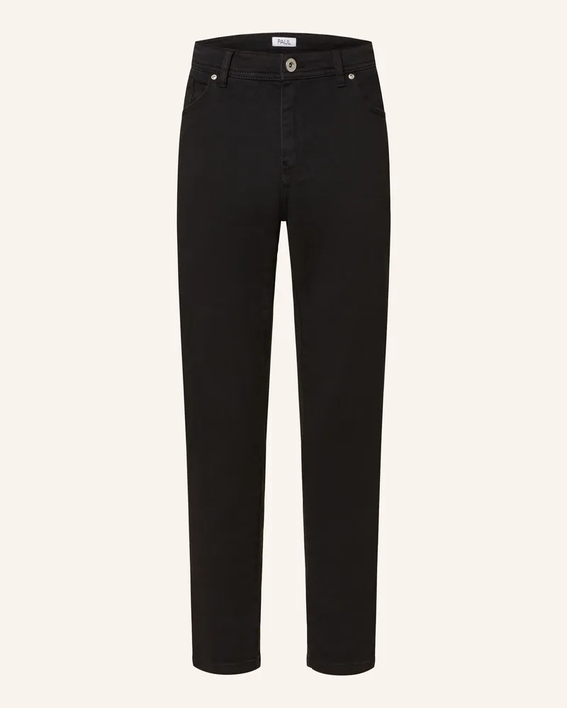 paul Jeans Regular Fit Schwarz