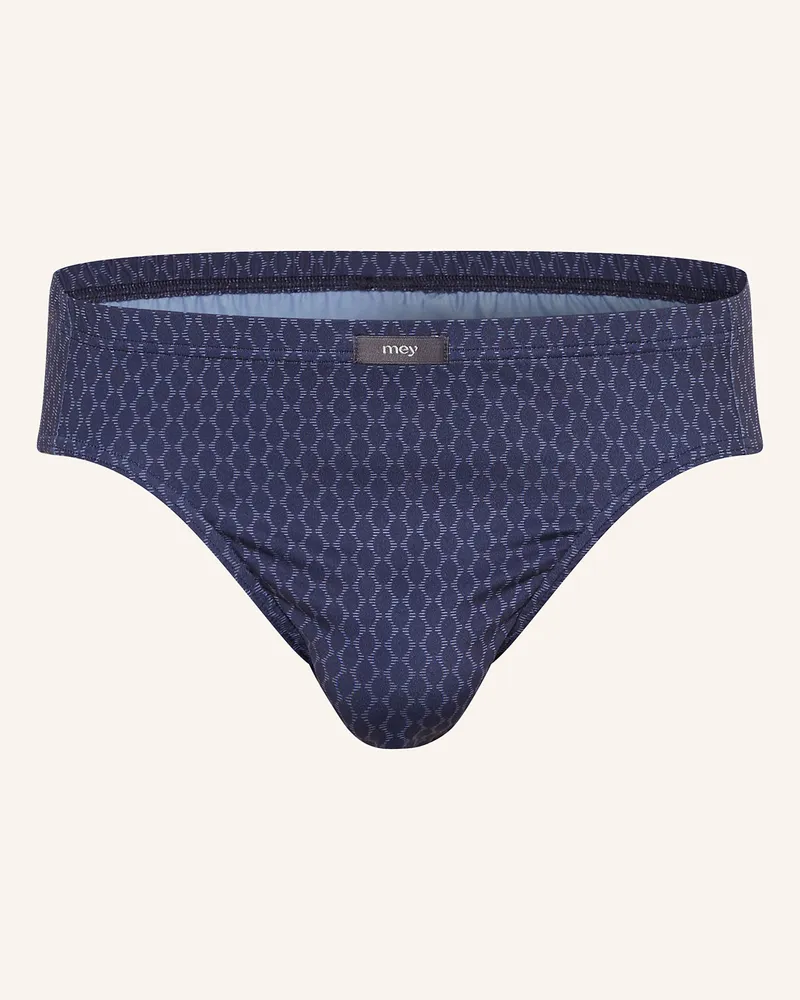 Mey Boxershorts Serie MEANDER GEO Dunkelblau