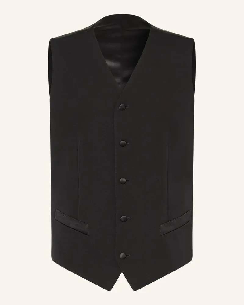 Dolce & Gabbana Anzugweste Extra Slim Fit Schwarz