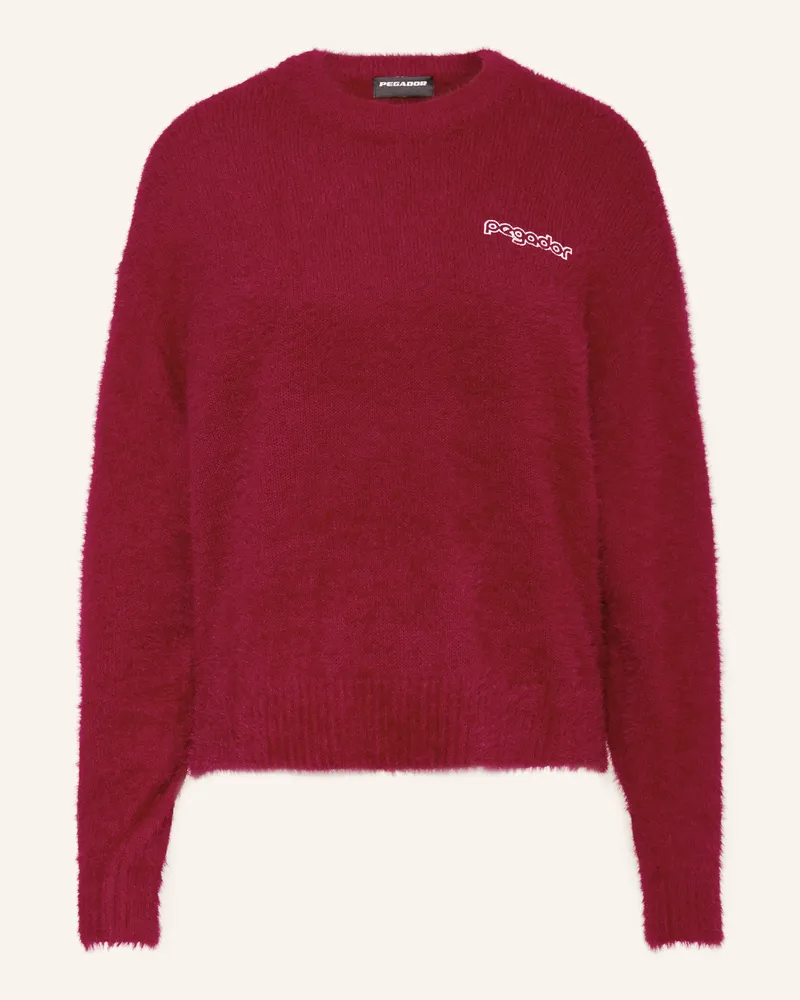 PEGADOR Pullover Alicante rot Dunkelrot