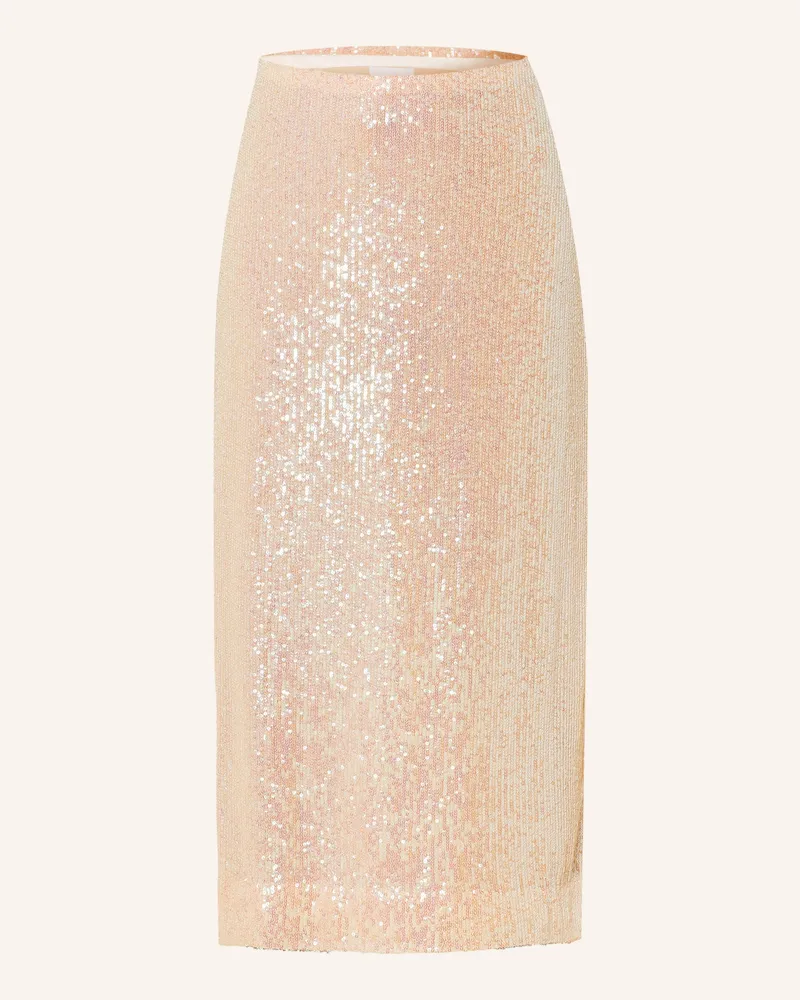 Lala Berlin Rock Salem Mit Pailletten rosa Hellrosa