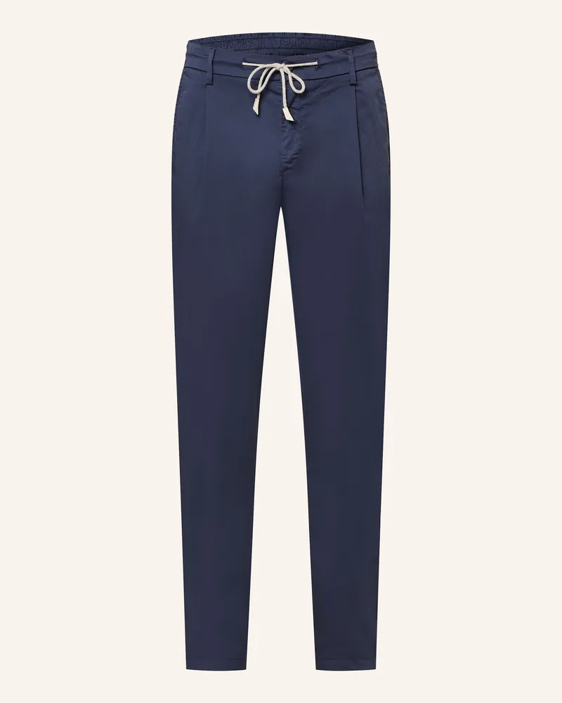 Eleventy Chino Extra Slim Fit blau Dunkelblau