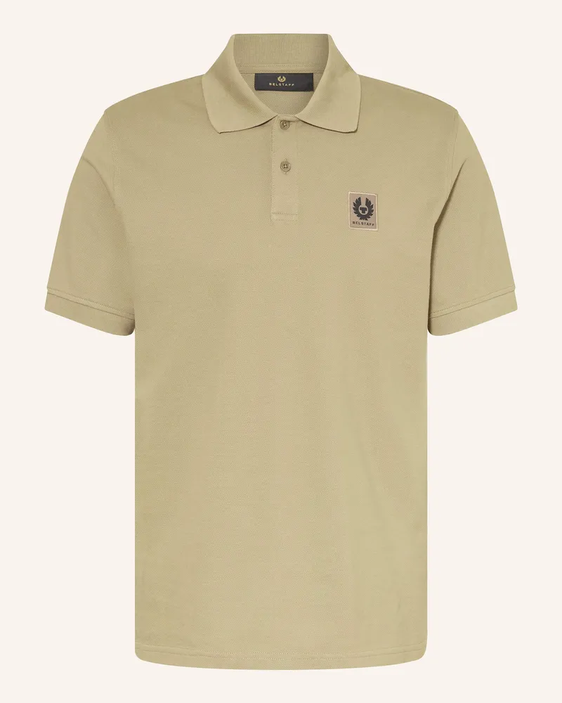 Belstaff Piqué-Poloshirt Oliv