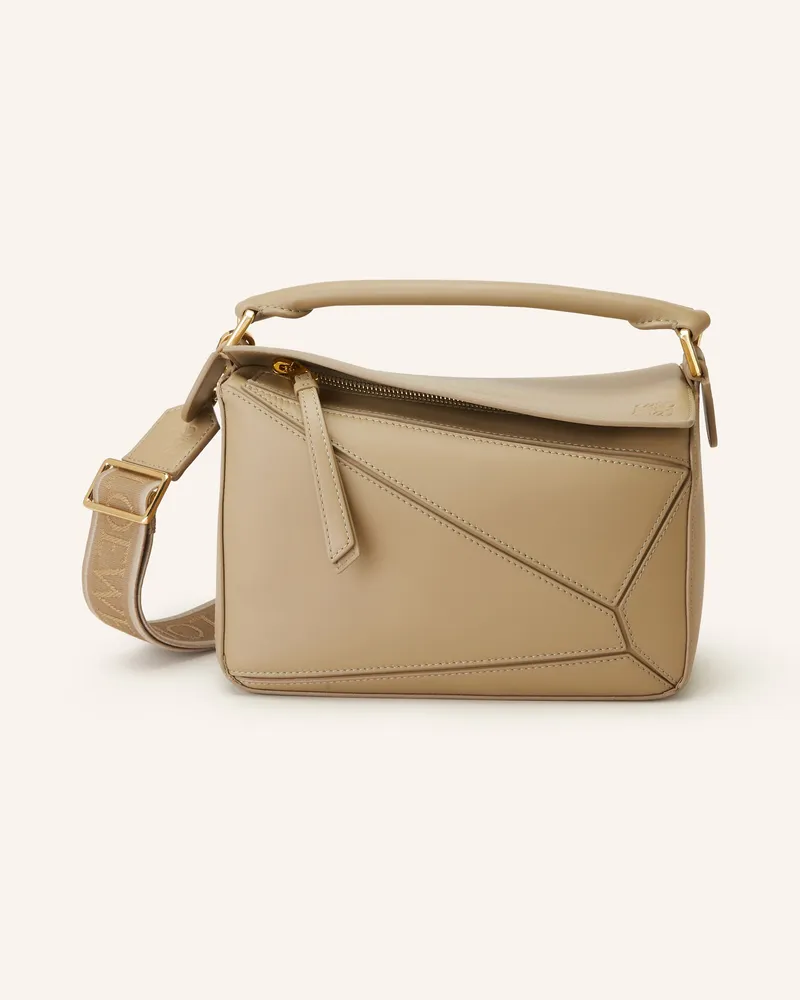 Loewe Handtasche Puzzle Small gruen Khaki