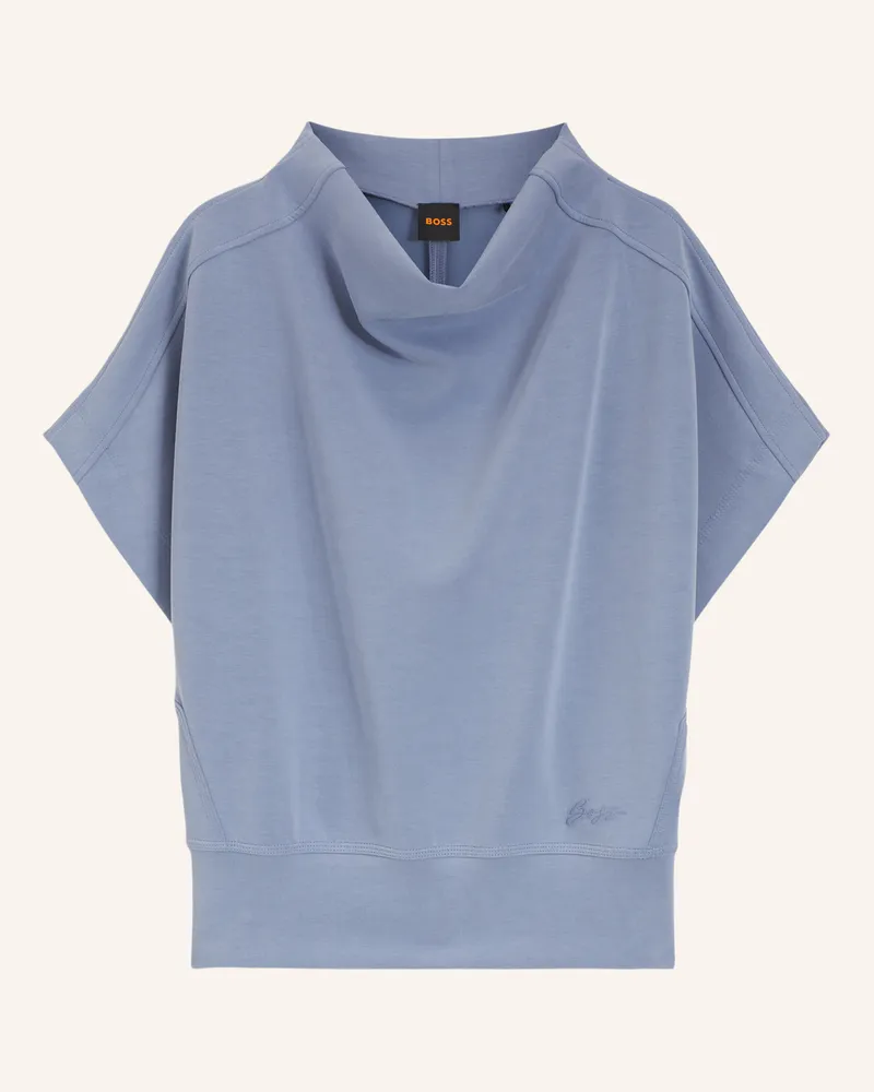 HUGO BOSS T-Shirt C_ELAXA Oversize Fit Blau