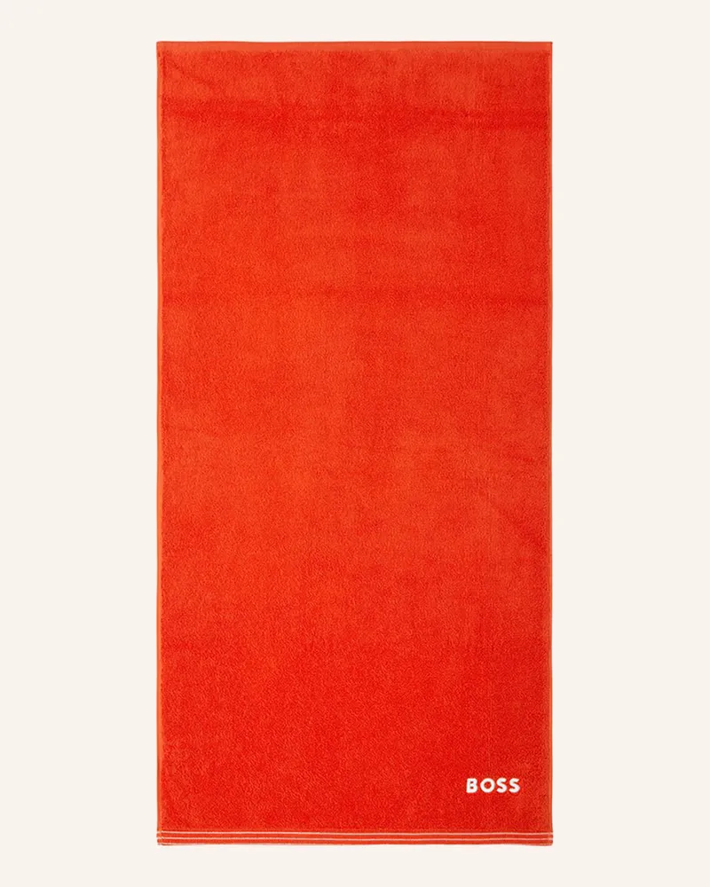 HUGO BOSS Handtuch Edge rot Rot