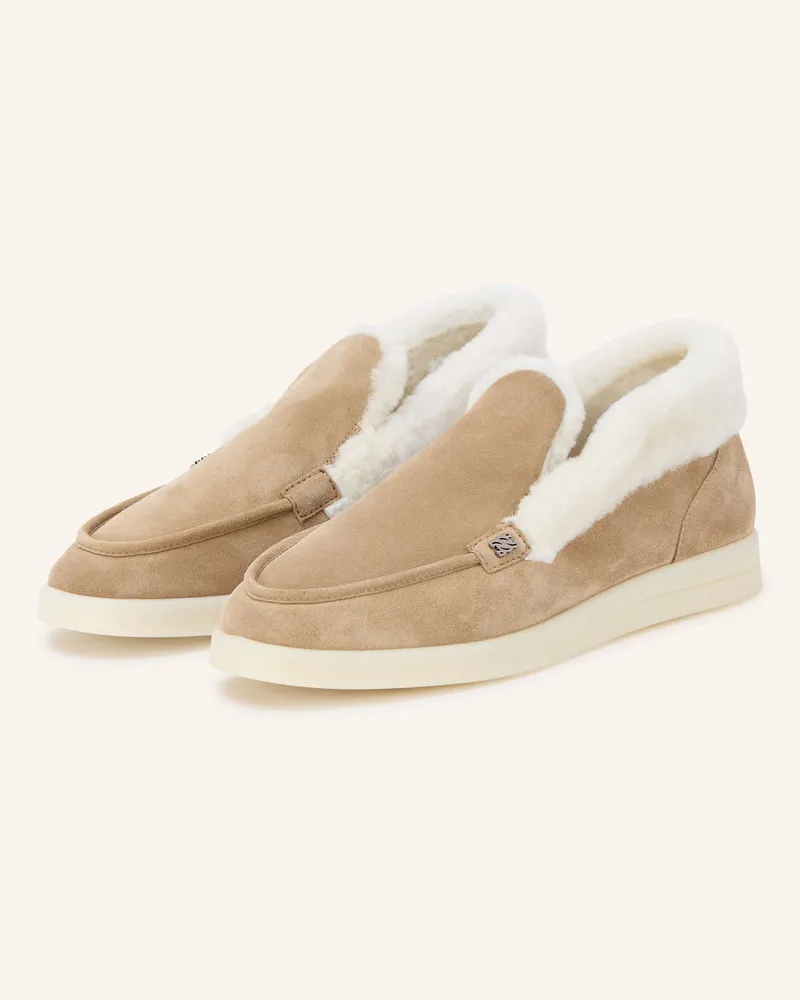 Casadei Loafer beige Beige