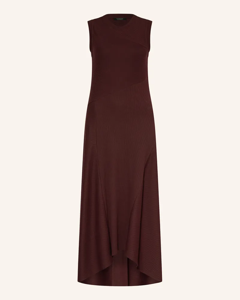 AllSaints Jerseykleid GIA Dunkelrot