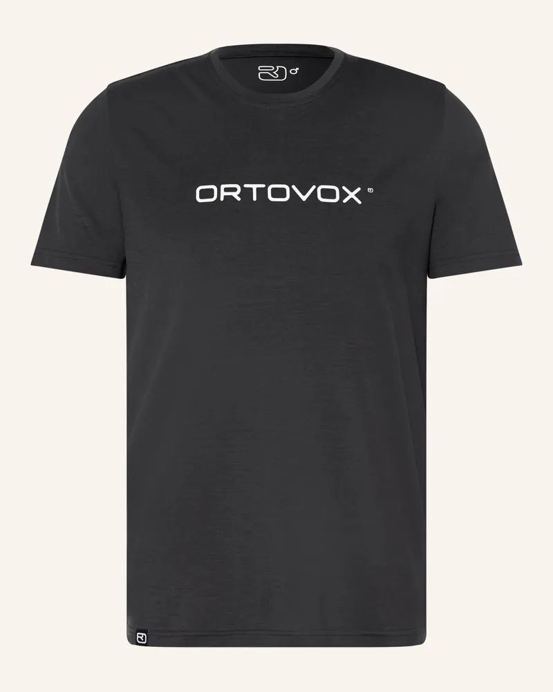 Ortovox T-Shirt 150 Cool Brand Ts schwarz Schwarz