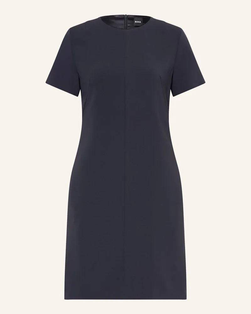HUGO BOSS Etuikleid Dinderah blau Dunkelblau