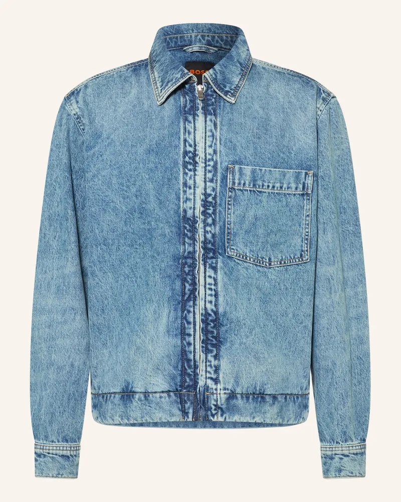 HUGO BOSS Jeansjacke Luney Bo blau 440
