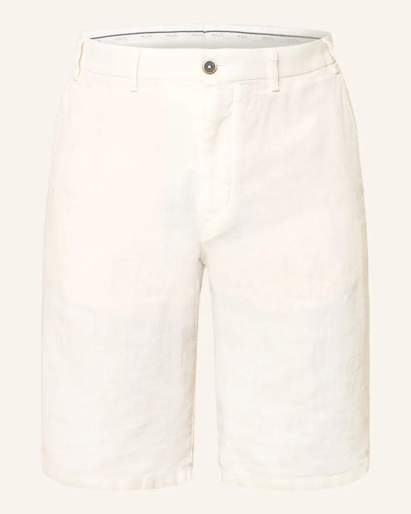 Hiltl Chinoshorts Parmino Aus Leinen weiss Ecru