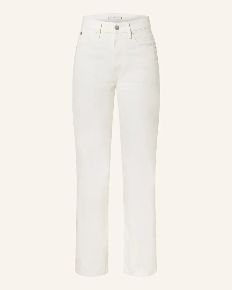 Tommy Hilfiger Bootcut Jeans weiss Ecru