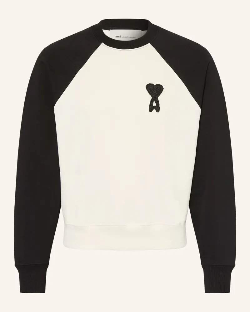 AMI Paris Sweatshirt Weiss