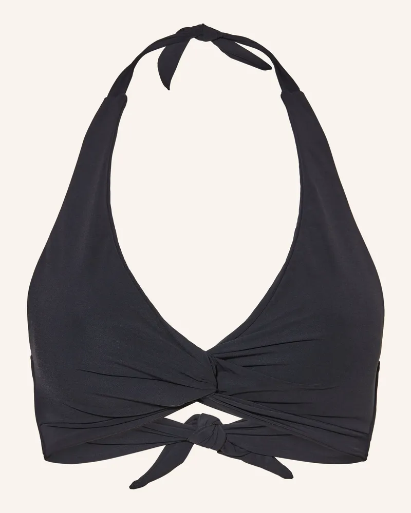 JETS Australia Neckholder-Bikini-Top JETSET Schwarz