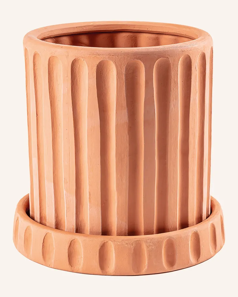 Seletti Blumentopf Magna Graecia Dorico braun Orange